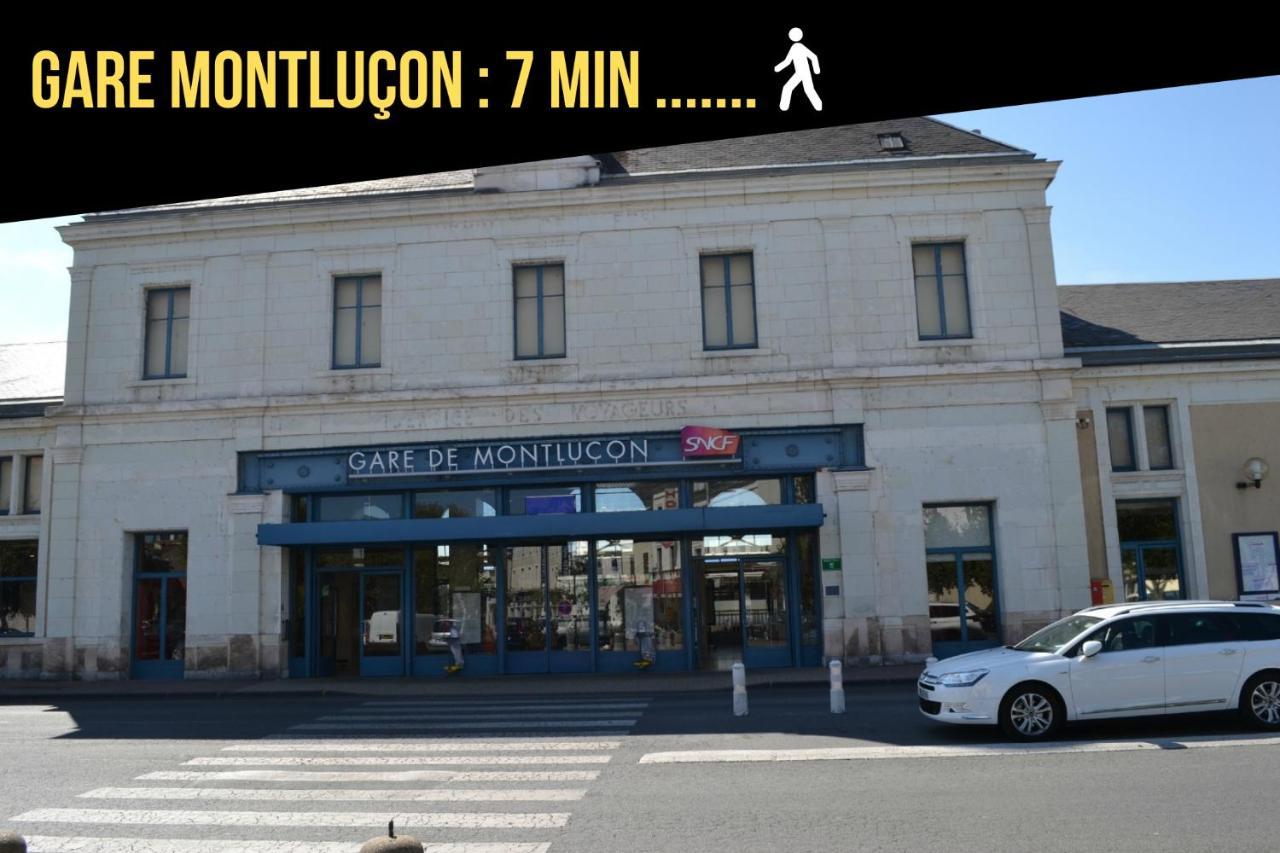 Centre-Ville - Gare - Jardin Wilson - Chateau Bourbon มงต์ลูซง ภายนอก รูปภาพ