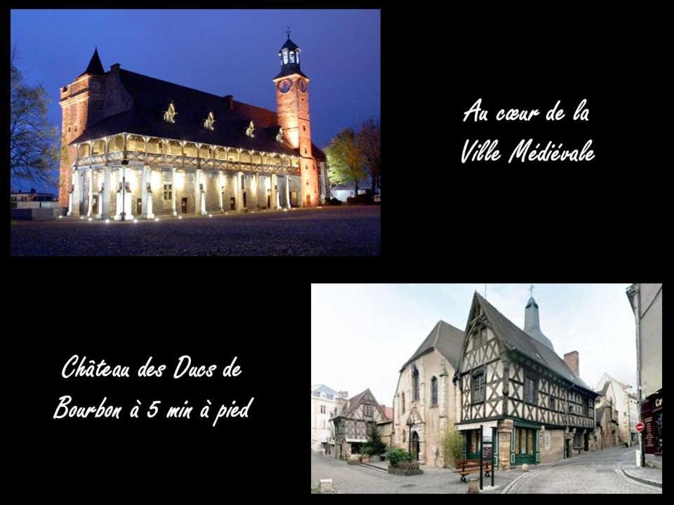 Centre-Ville - Gare - Jardin Wilson - Chateau Bourbon มงต์ลูซง ภายนอก รูปภาพ
